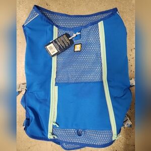 Ruffwear Trail Runner Running Vest Performance Dog Harness Reflective L/XL Blue